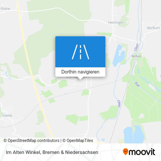 Im Alten Winkel Karte