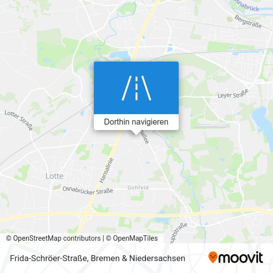 Frida-Schröer-Straße Karte