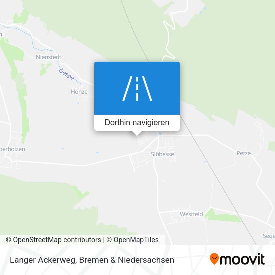 Langer Ackerweg Karte