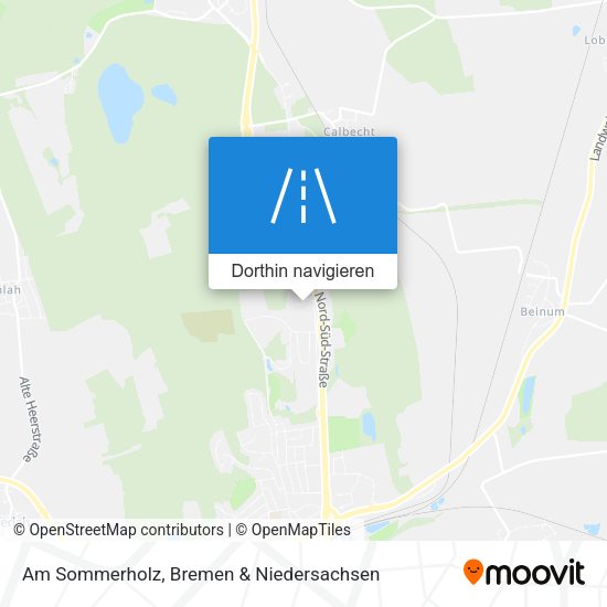 Am Sommerholz Karte