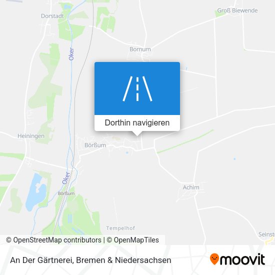An Der Gärtnerei Karte