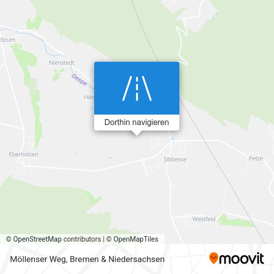 Möllenser Weg Karte