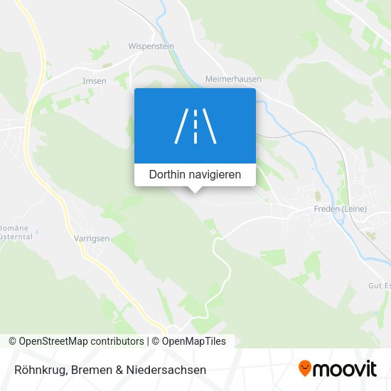 Röhnkrug Karte