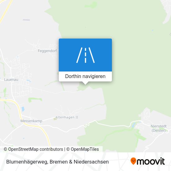 Blumenhägerweg Karte