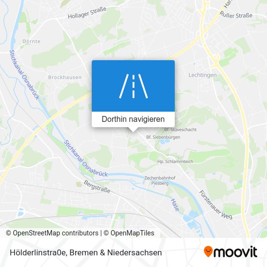 Hölderlinstra0e Karte