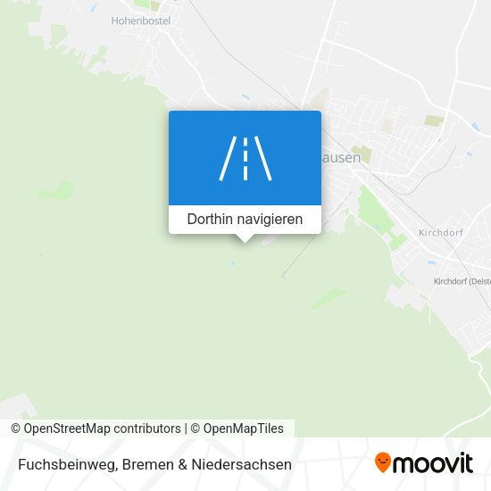 Fuchsbeinweg Karte