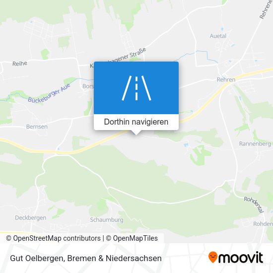 Gut Oelbergen Karte
