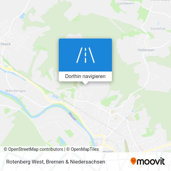 Rotenberg West Karte
