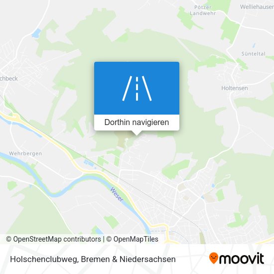 Holschenclubweg Karte
