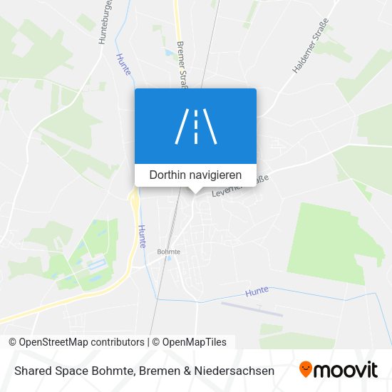 Shared Space Bohmte Karte