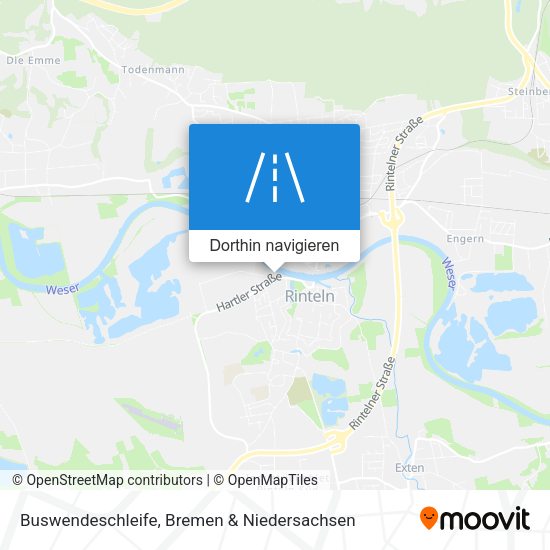 Buswendeschleife Karte