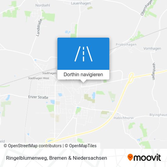 Ringelblumenweg Karte