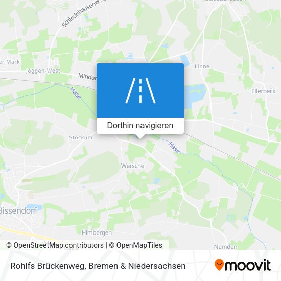 Rohlfs Brückenweg Karte