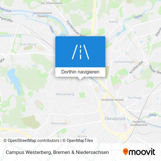 Campus Westerberg Karte