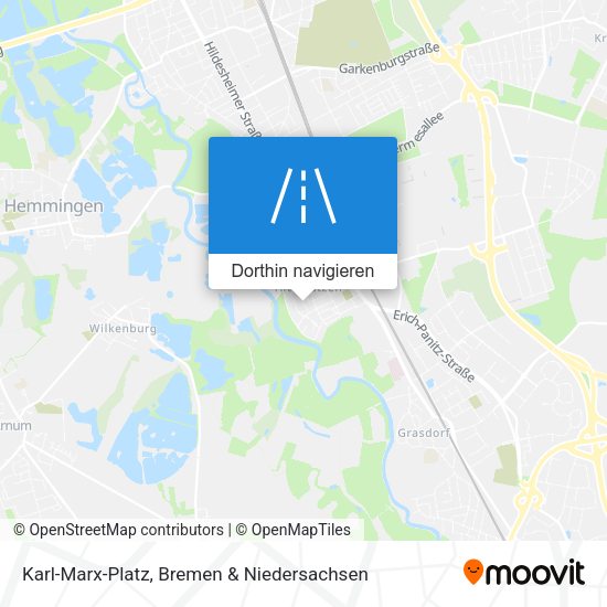 Karl-Marx-Platz Karte