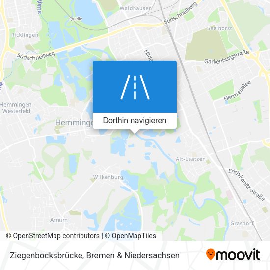 Ziegenbocksbrücke Karte