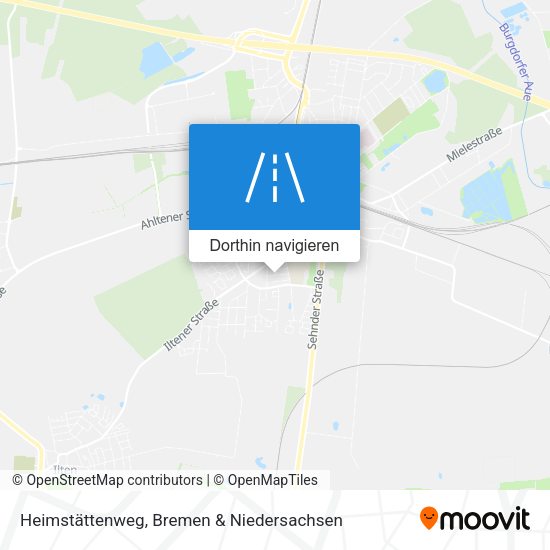 Heimstättenweg Karte