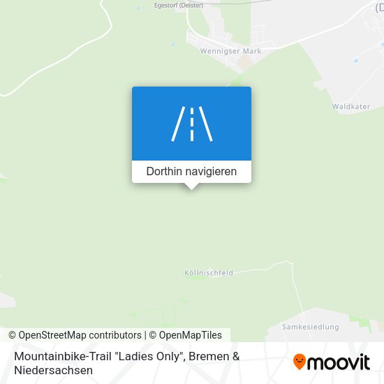 Mountainbike-Trail "Ladies Only" Karte