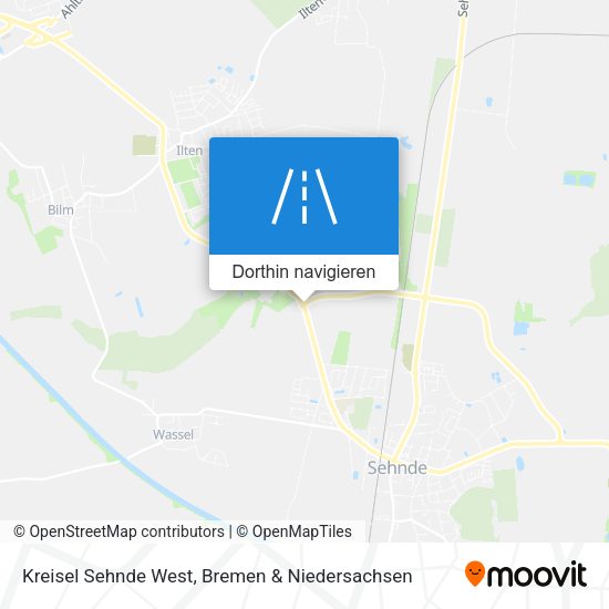 Kreisel Sehnde West Karte