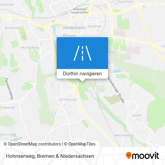 Hohnserweg Karte