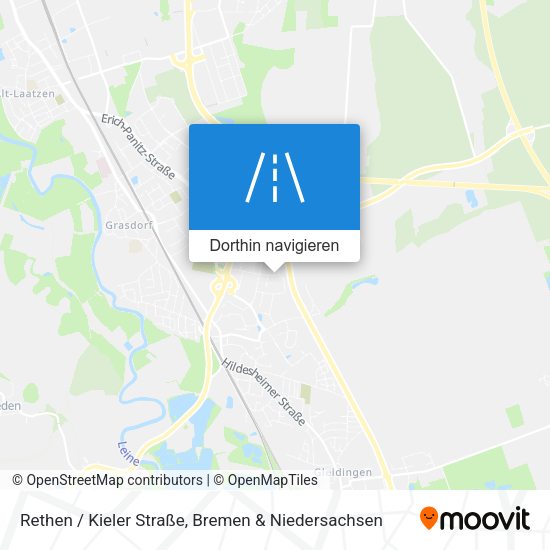 Rethen / Kieler Straße Karte