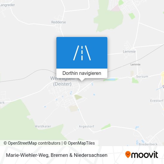 Marie-Wiehler-Weg Karte