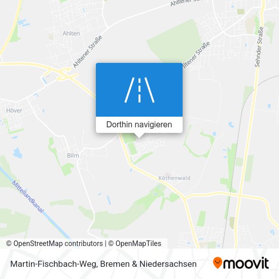 Martin-Fischbach-Weg Karte