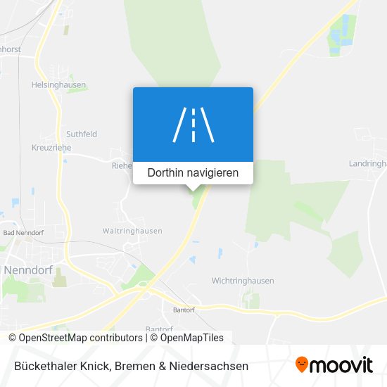 Bückethaler Knick Karte