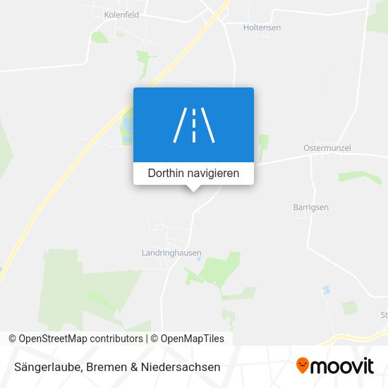Sängerlaube Karte