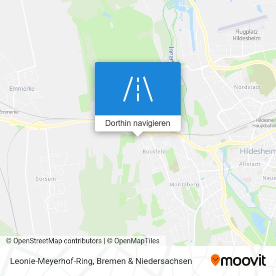 Leonie-Meyerhof-Ring Karte