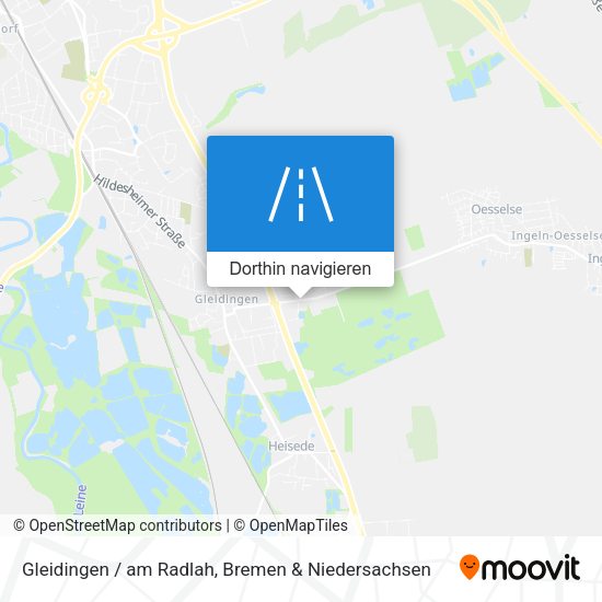 Gleidingen / am Radlah Karte