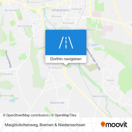 Maiglöckchenweg Karte