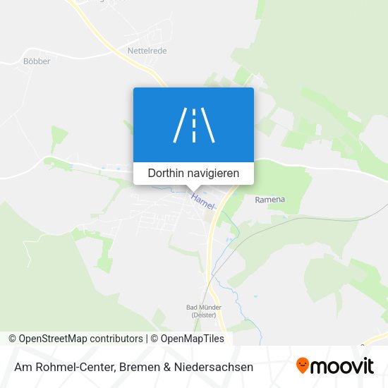 Am Rohmel-Center Karte