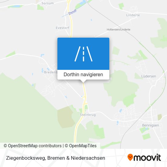 Ziegenbocksweg Karte