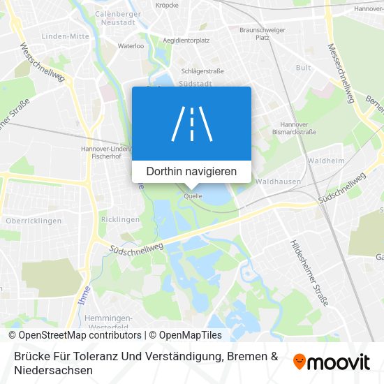 Brücke Für Toleranz Und Verständigung Karte