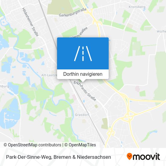 Park-Der-Sinne-Weg Karte