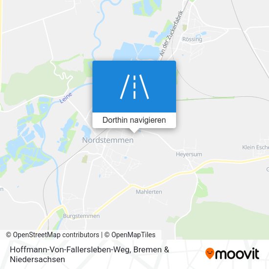 Hoffmann-Von-Fallersleben-Weg Karte