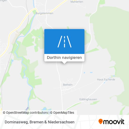 Dominasweg Karte