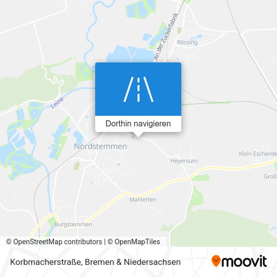 Korbmacherstraße Karte