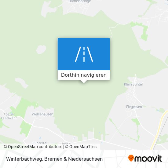 Winterbachweg Karte