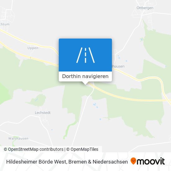Hildesheimer Börde West Karte