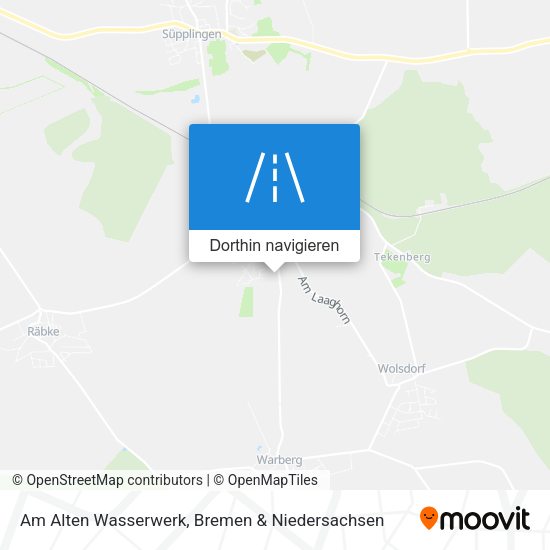 Am Alten Wasserwerk Karte