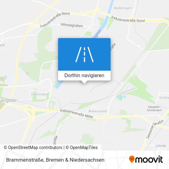 Brammenstraße Karte