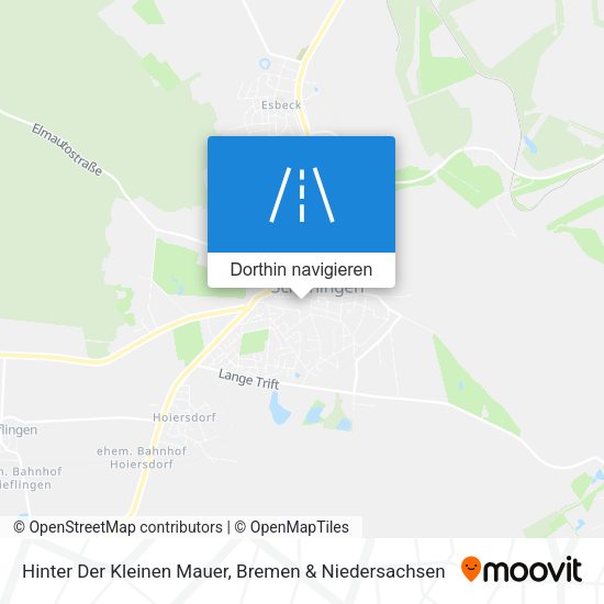 Hinter Der Kleinen Mauer Karte