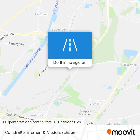 Coilstraße Karte