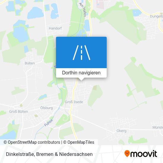 Dinkelstraße Karte