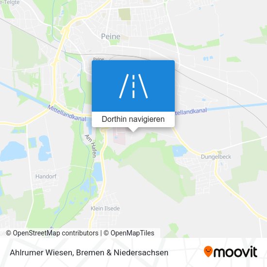 Ahlrumer Wiesen Karte