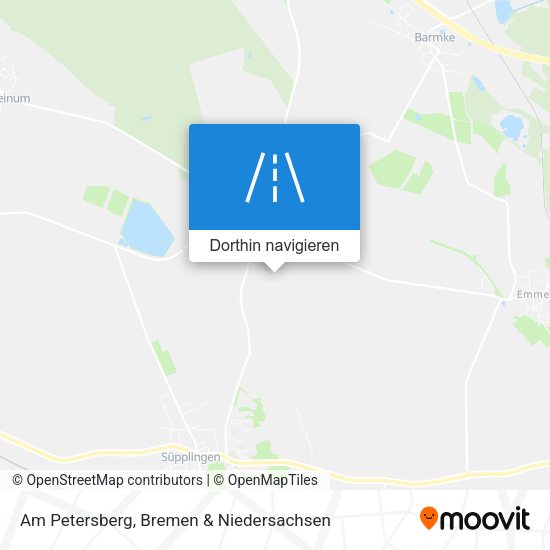 Am Petersberg Karte