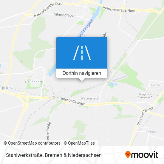 Stahlwerkstraße Karte