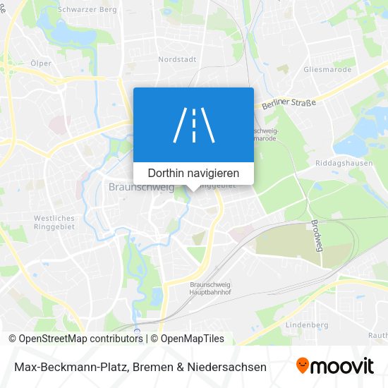 Max-Beckmann-Platz Karte